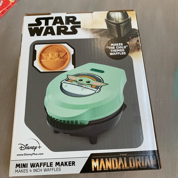 Disney Kitchen Star Wars Baby Yoda Waffle Maker Poshmark